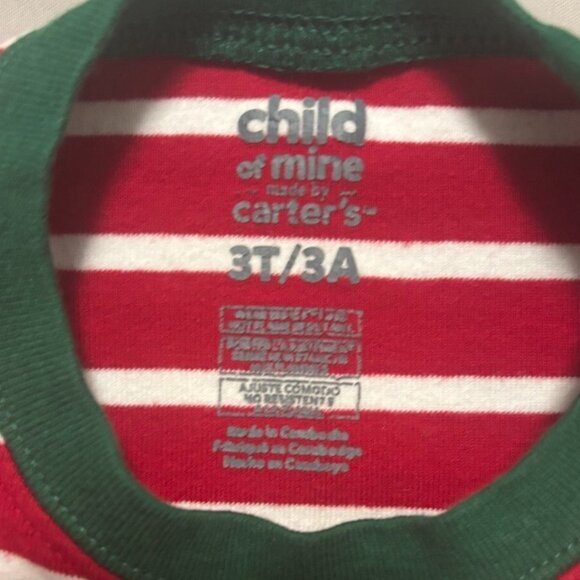 Carter’s Child of Mine Toddler Christmas Pajama Set – Size 3T - Picture 6 of 8